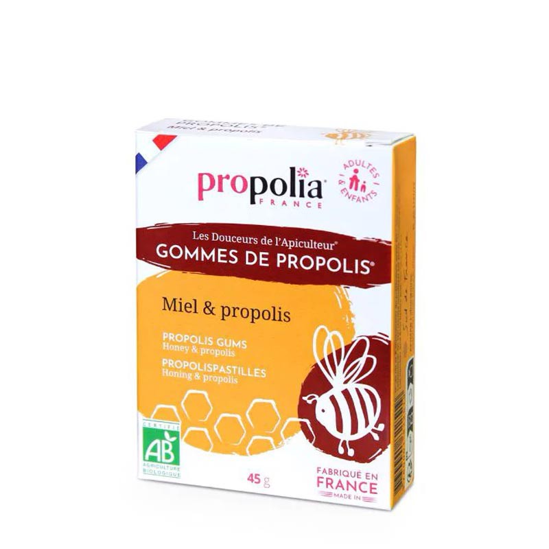 Gommes Propolis-Miel Bio